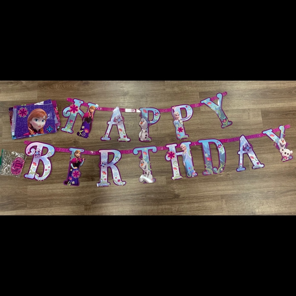 Frozen Birthday Decor
